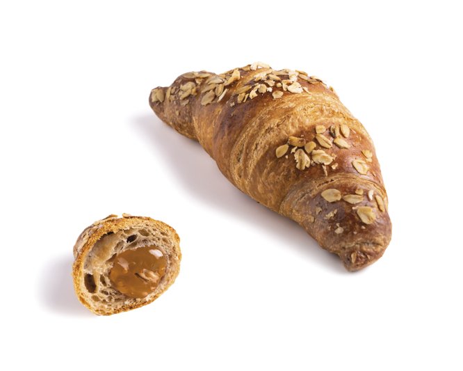 croissant vegano granfarro ripieno al fico e noci